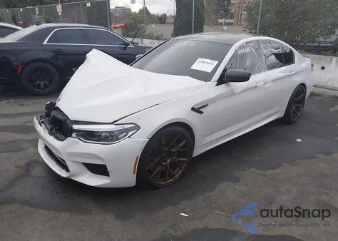 2020 BMW M5 from USA, damaged, VIN WBSJF0C06LCD45059